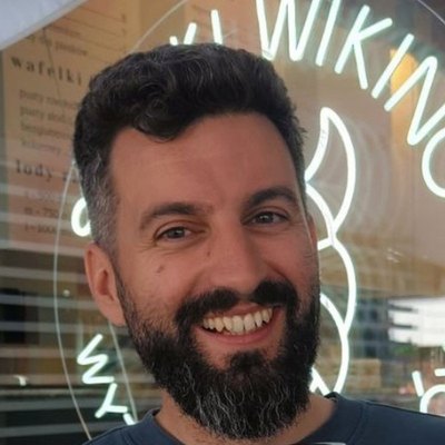 Filip, eigenaar van Słodki Wiking